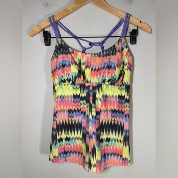 prAna Women's Azora Tankini Supernova Rio size S - Picture 4 of 7